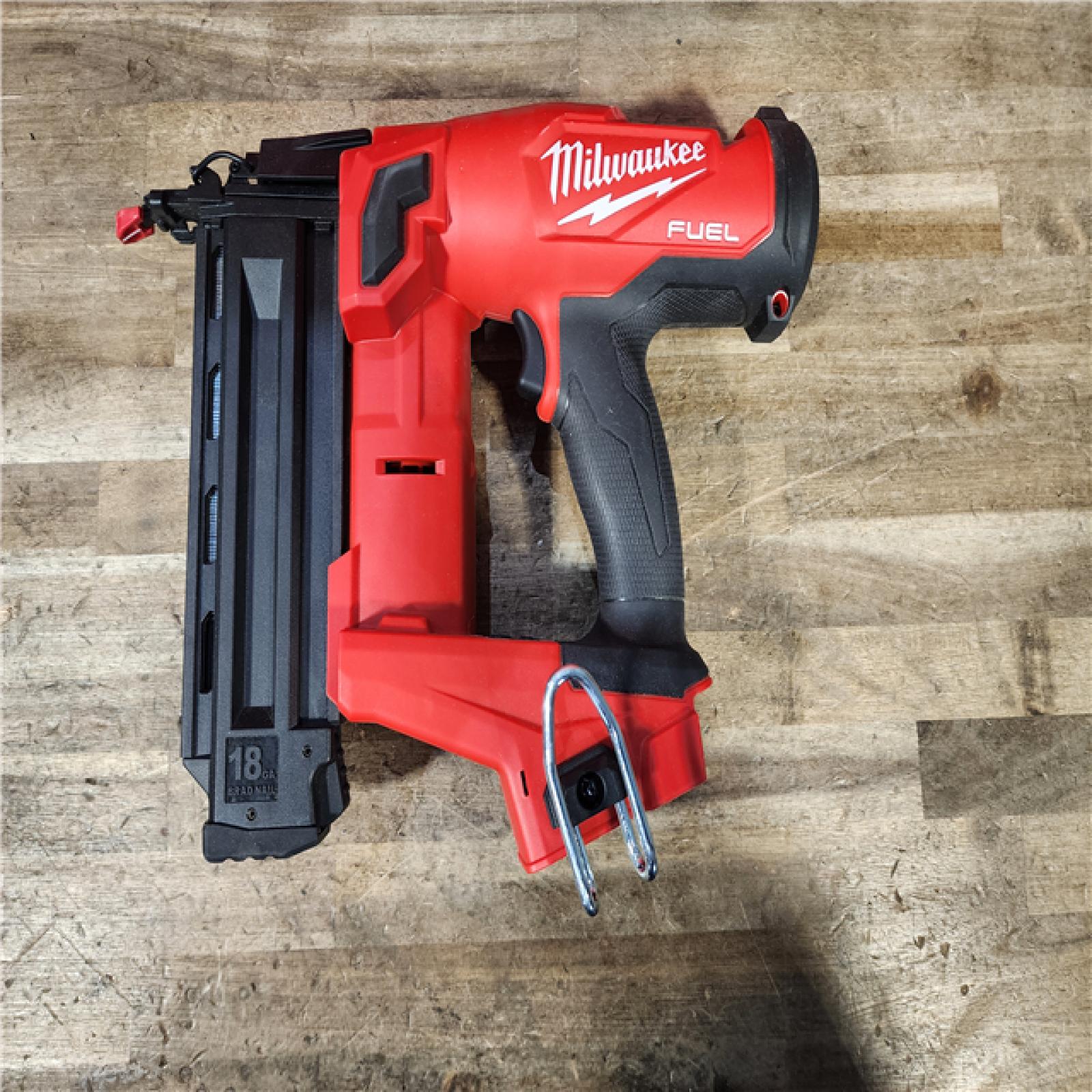 HOUSTON LOCATION - AS-IS Milwaukee FUEL 18-Volt Lithium-Ion Brushless Cordless Gen II 18-Gauge Brad Nailer (Tool-Only)