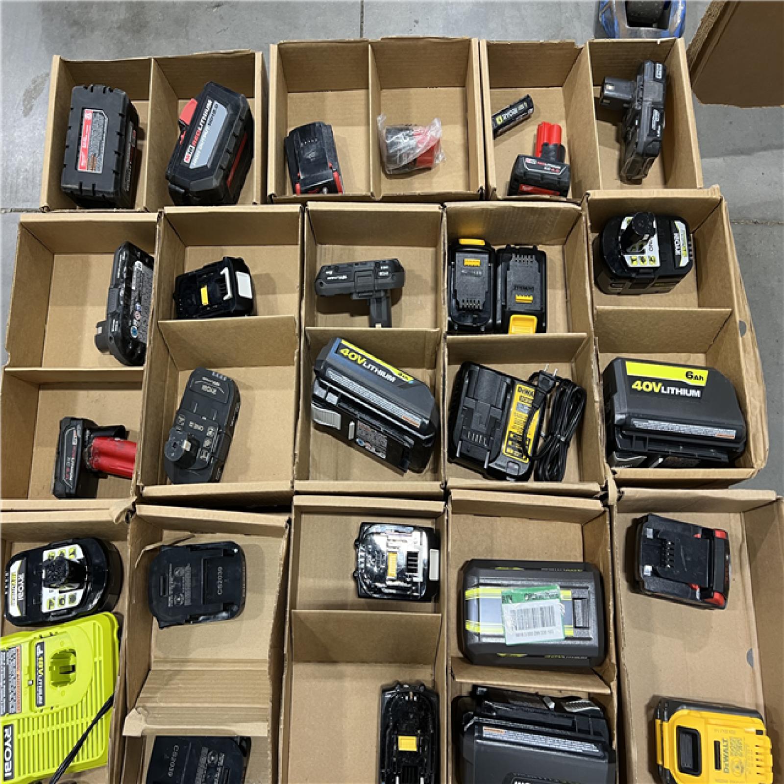 DALLAS LOCATION - AS-IS BATTERY PALLET