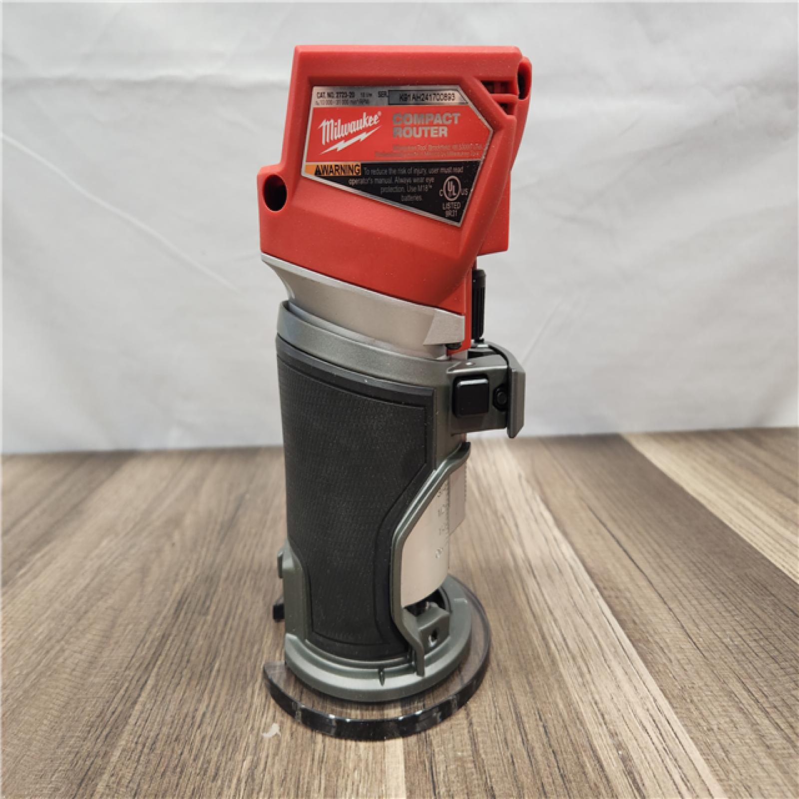 AS-IS- Milwaukee M18 FUEL Compact Router (Tool-Only)
