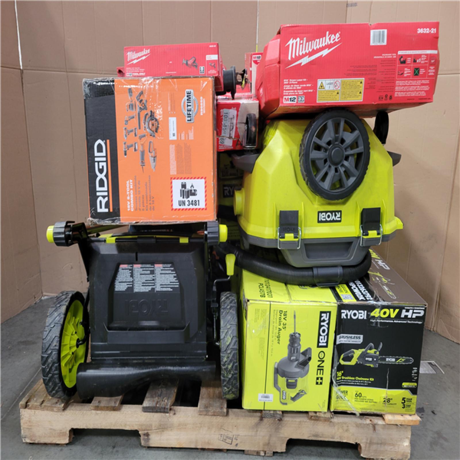 CALIFORNIA AS-IS TOOL PALLET