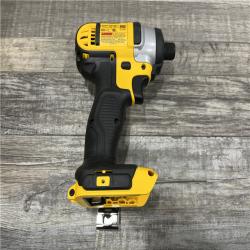AS-IS DEWALT 20V MAX Cordless 1/4 in. Impact Driver Kit