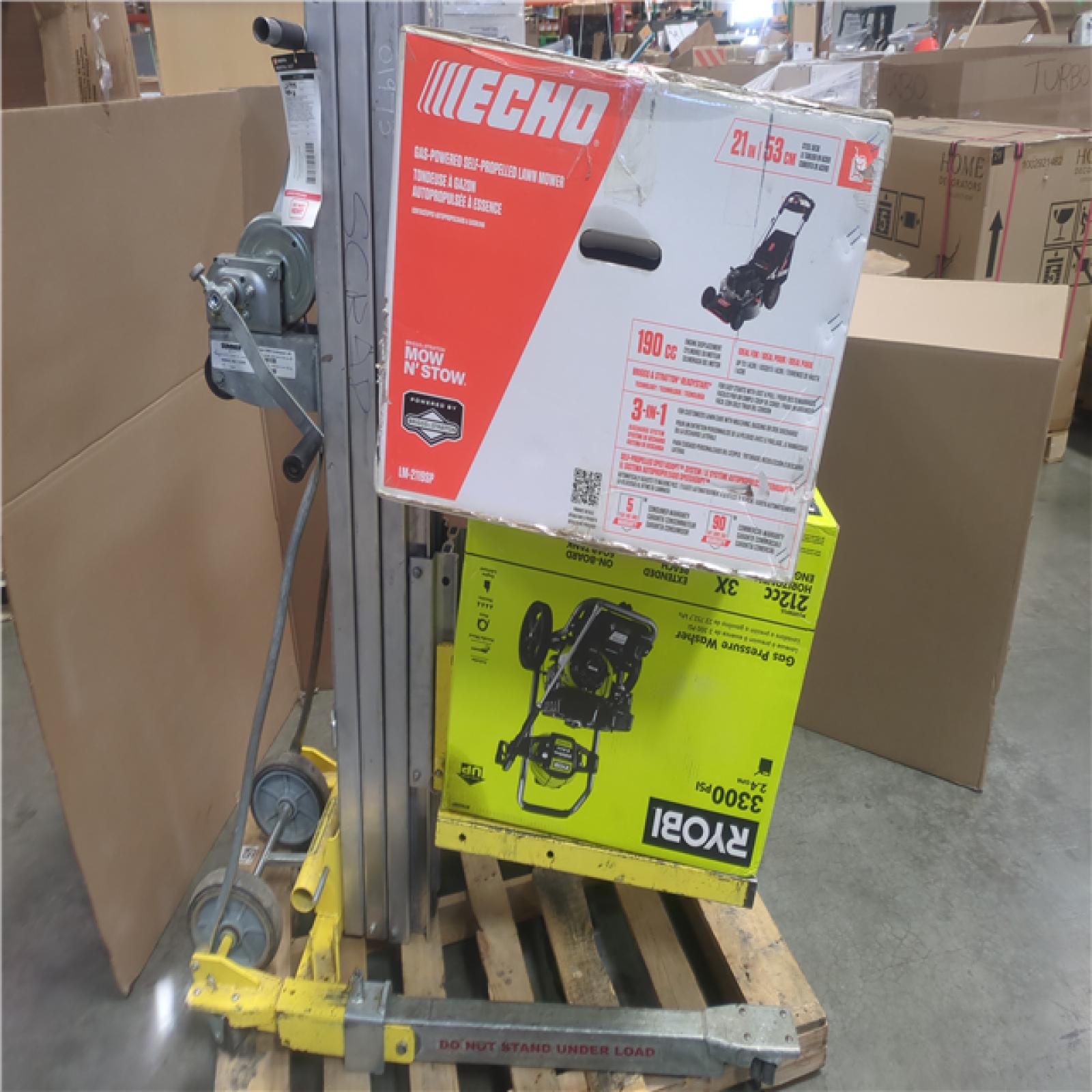CALIFORNIA AS-IS OUTDOOR POWER EQUIPMENT