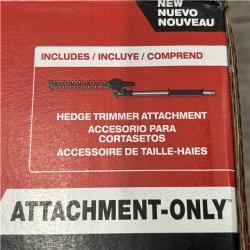 NEW - Milwaukee 18 FUEL Hedge Trimmer Attachment for Milwaukee QUIK-LOK Attachment System