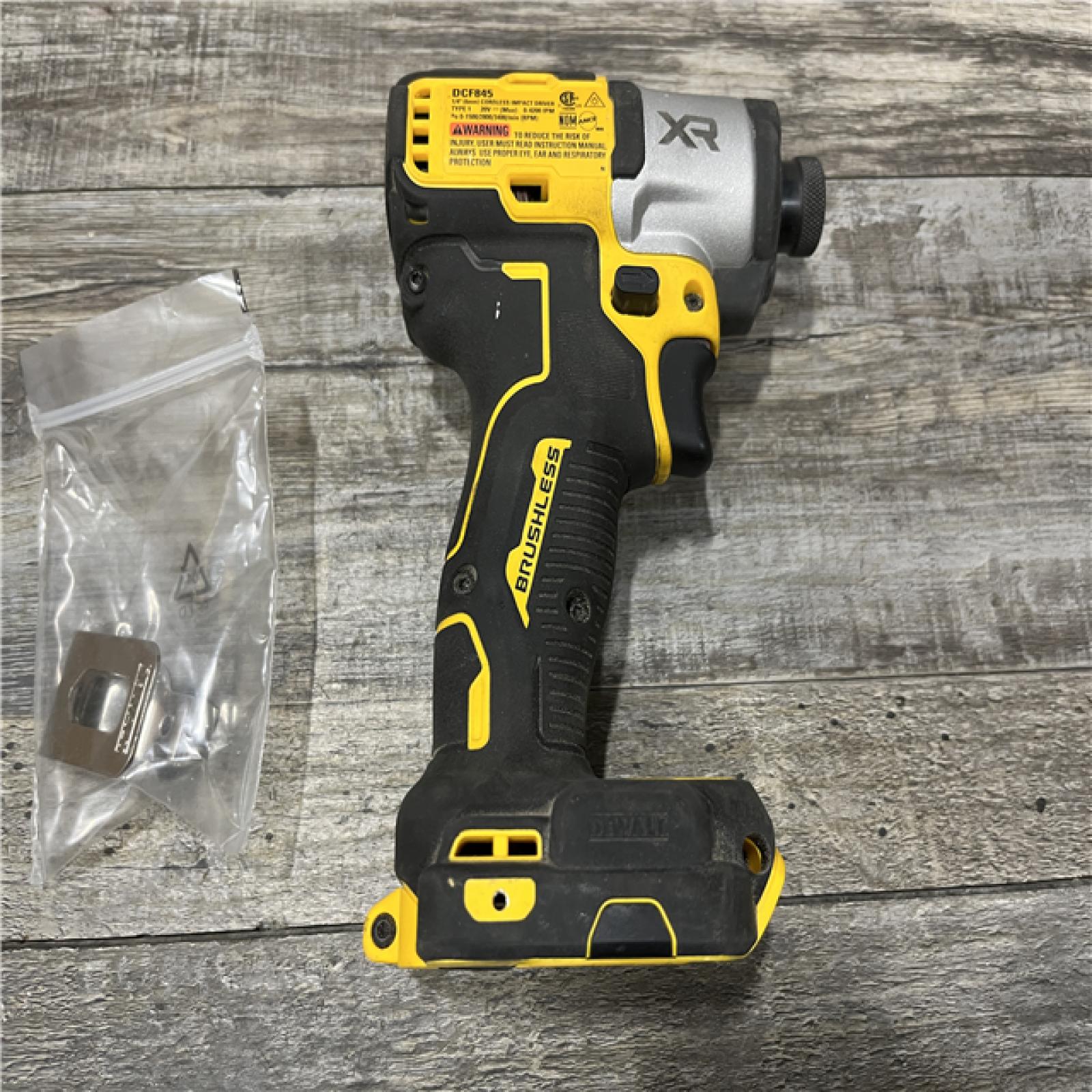 AS-IS DEWALT 20-Volt Maximum XR Cordless Brushless 1/4 in. 3-Speed Impact Driver (Tool-Only)