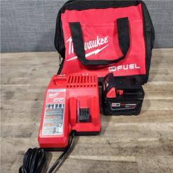 HOUSTON LOCATION - AS-IS Milwaukee M18 1/2 in. Cordless Brushless High Torque Impact Wrench Kit (Battery & Charger)