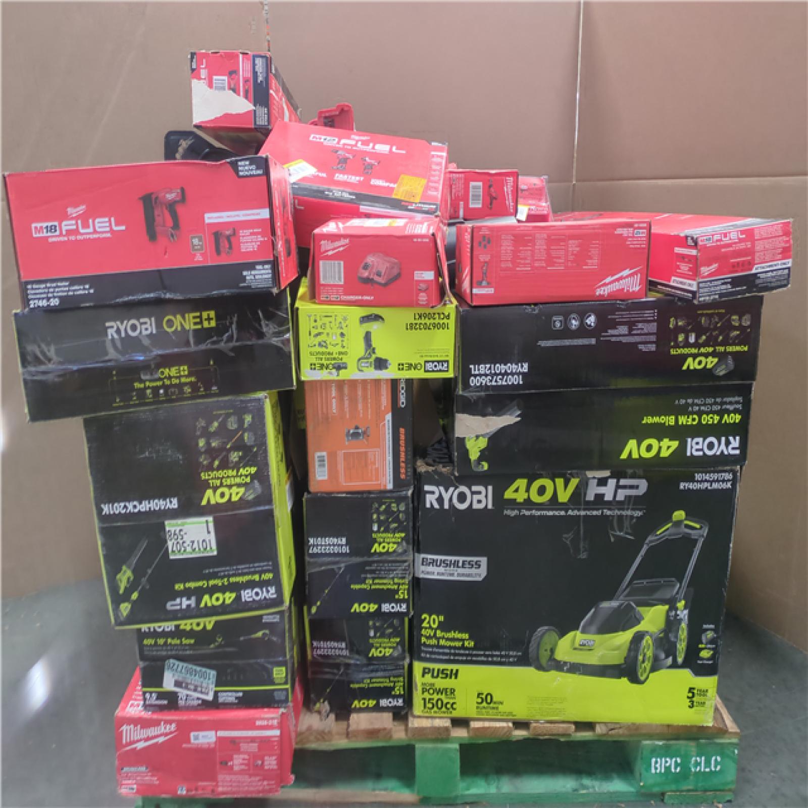 CALIFORNIA AS-IS TOOL PALLET