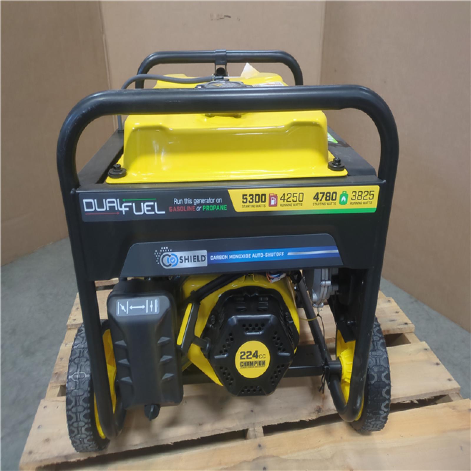 CALIFORNIA AS-IS CHAMPION PORTABLE POWER GENERATOR