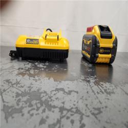 AS-IS- FLEXVOLT 20V/60V MAX Lithium-Ion 9. 0 Ah Battery Pack and Charger Starter Kit