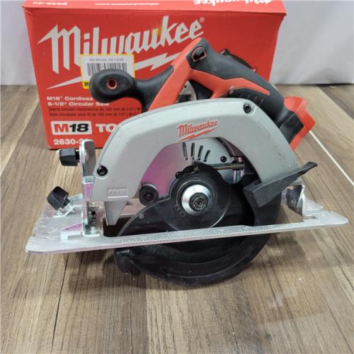 AS-IS Milwaukee 2630-20 M18 Cordless 6-1/2 Circular Saw Bare Tool Only - All