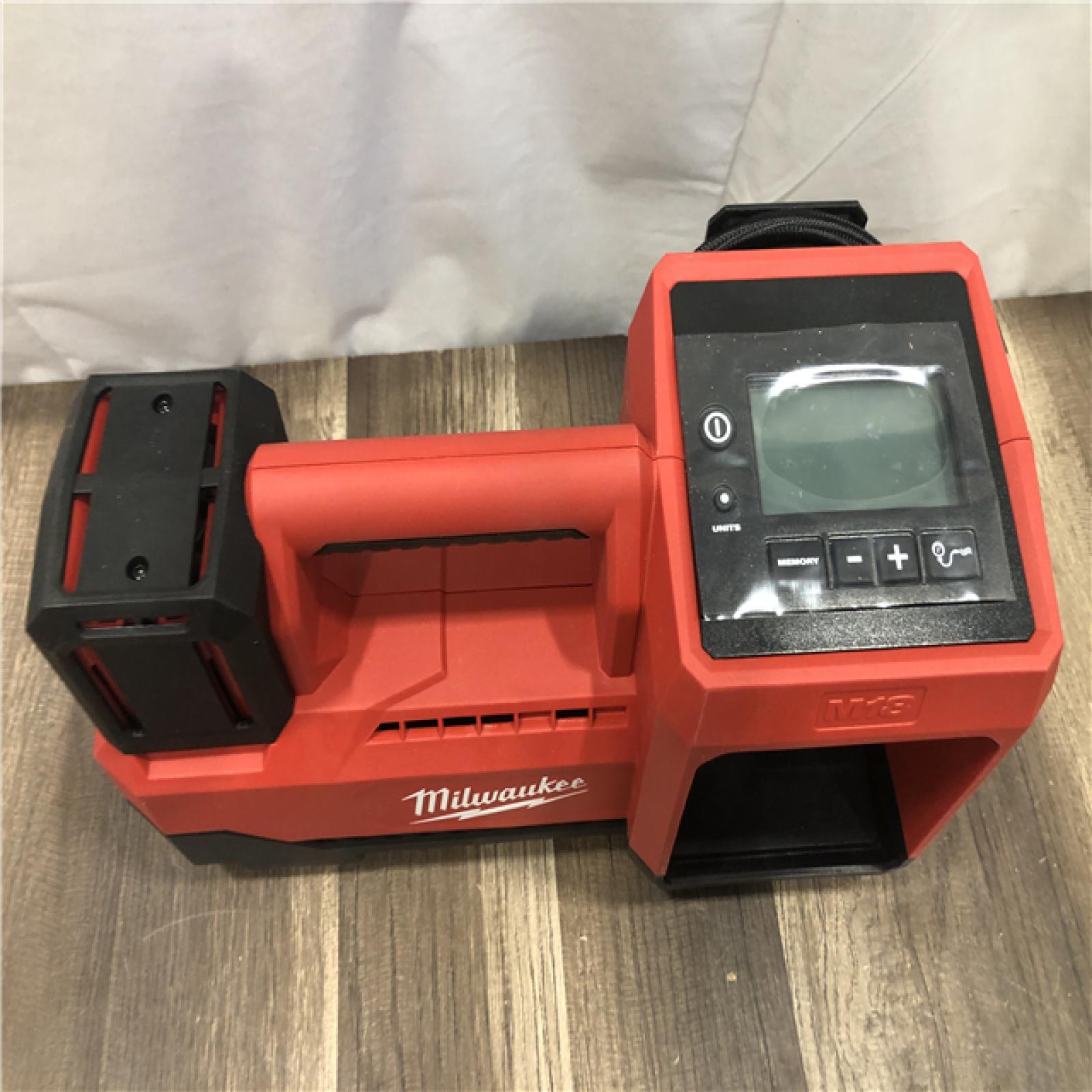 AS-IS Milwaukee 18-Volt Lithium-Ion Cordless Electric Portable Inflator (Tool-Only)
