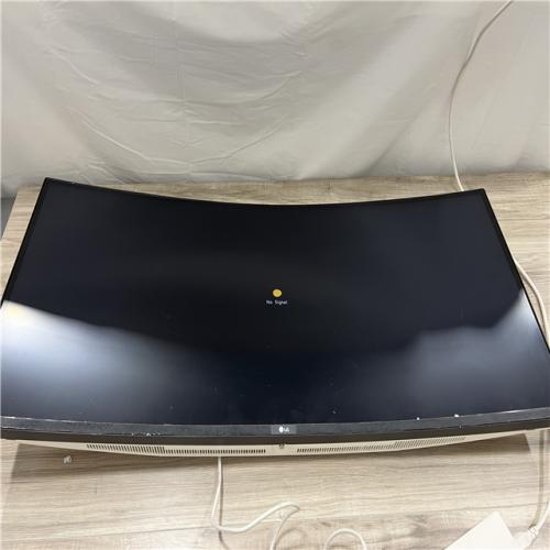 AS-IS LG 38WN95C-W 38 Inch UltraWide QHD+ IPS Curved Monitor with Thunderbolt™ 3 Connectivity