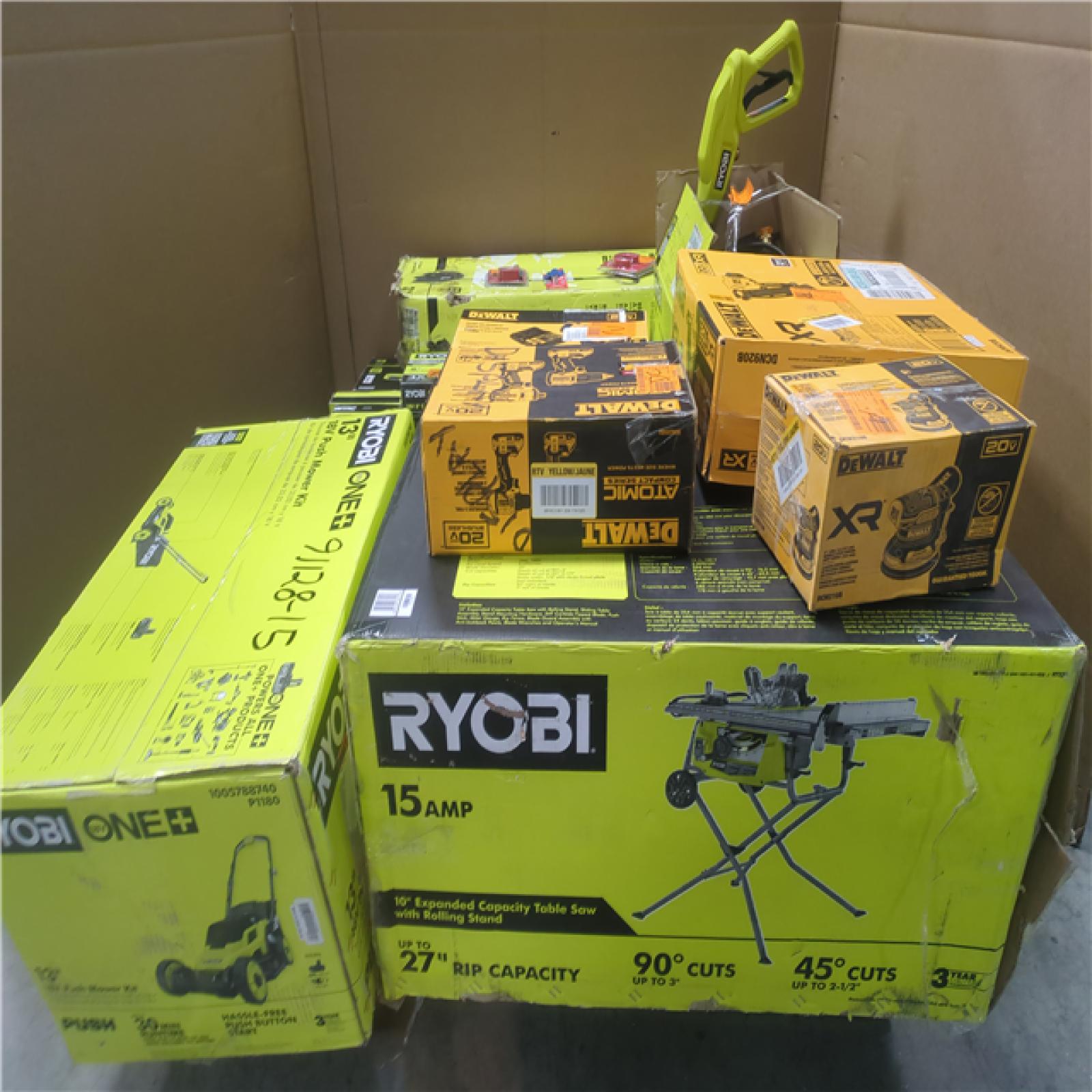 CALIFORNIA AS-IS TOOL PALLET