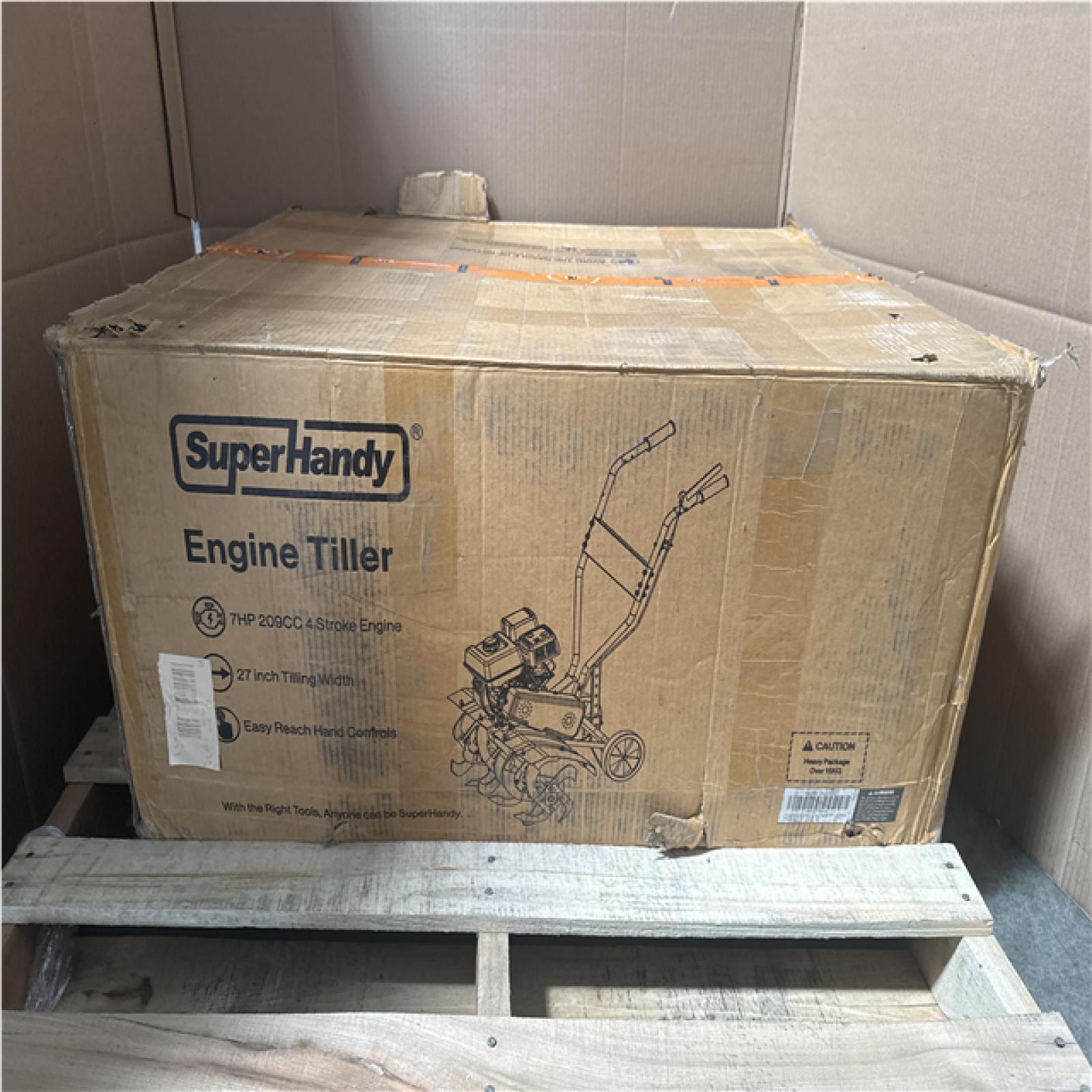 CALIFORNIA LIKE NEW SUPERHANDY ENGINE TILLER 7HP 209CC