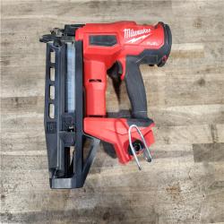 HOUSTON LOCATION - AS-IS MILWAUKEE 16 GAUGE STRAIGHT FINISH NAILER (TOOL ONLY)