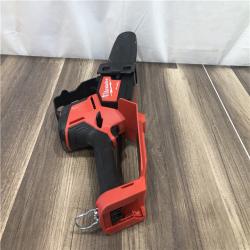 AS-IS  Milwaukee FUEL 18V Lithium-Ion Brushless Battery 8 in. HATCHET Pruning Saw (Tool-Only)