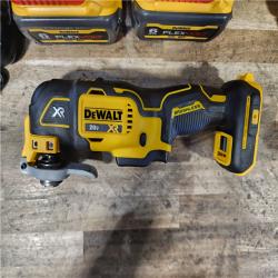 HOUSTON LOCATION - AS-IS (APPEARS LIKE NEW) DeWalt 20V MAX Lithium-Ion Cordless 3-Tool Combo Kit with (2) FLEXVOLT 6.0 Ah Batteries and Charger