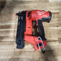 Houston Location AS-IS Milwaukee FUEL 18-Volt Lithium-Ion Brushless Cordless Gen II 18-Gauge Brad Nailer (Tool-Only)