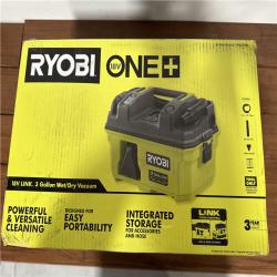 California NEW/Sealed Ryobi One+ 18V Link 3 Gallon Wet/Dry Vacuum (Tool Only)