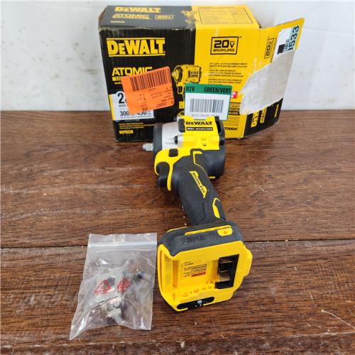 AS-IS DEWALT 20V MAX ATOMIC Brushless Cordless Compact 3/8 Impact Wrench (Tool Only)