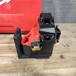 HOUSTON LOCATION - AS-IS (APPEARS LIKE NEW) Milwaukee 12-Volt Lithium-Ion Cordless Green 250 ft. 3-Plane Laser Level Kit