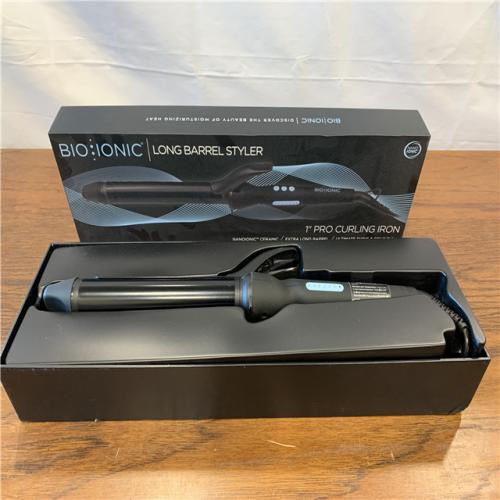 AS-IS Bio Ionic LONG BARREL STYLER CURLING IRON 1