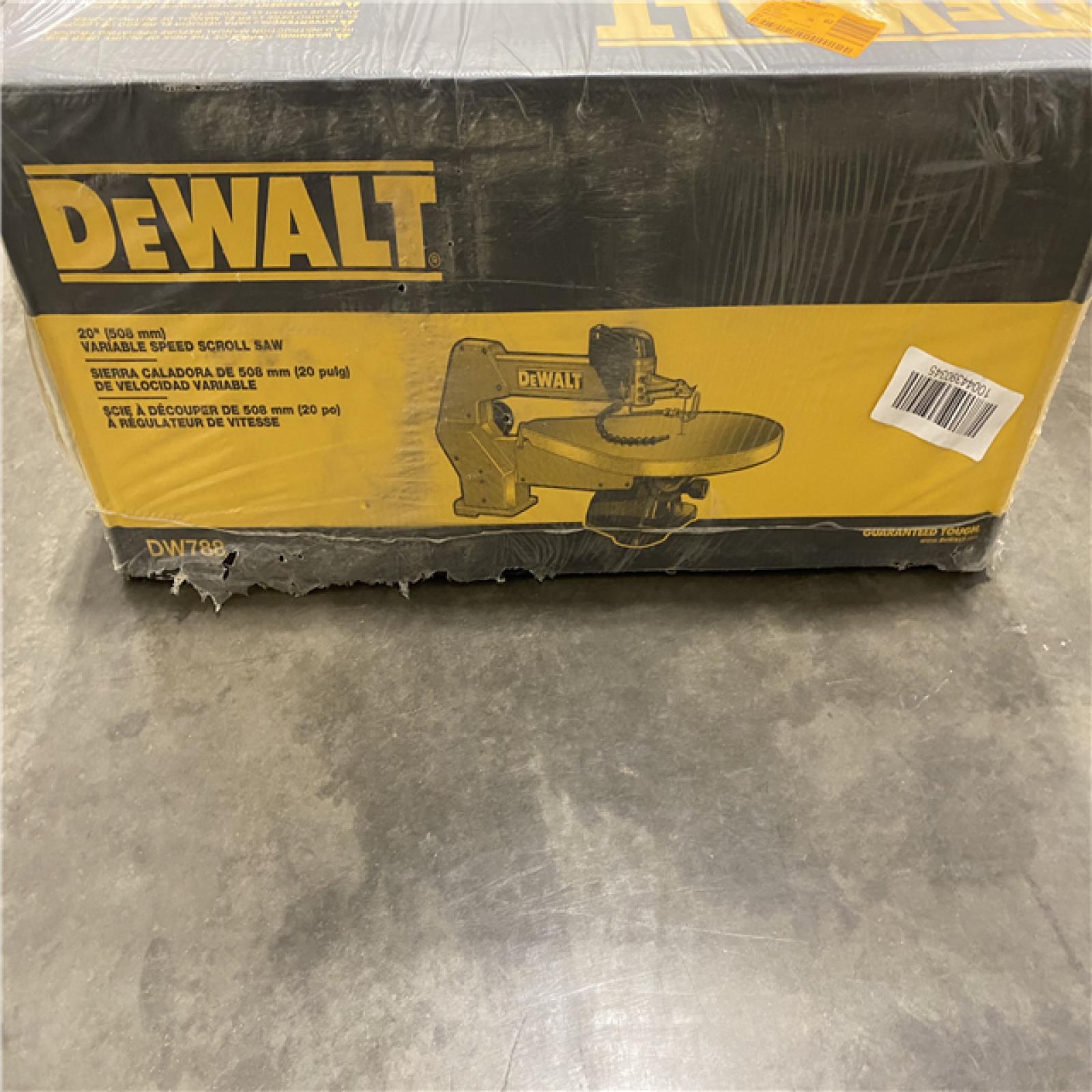 NEW- DEWALT 20 in. Variable-Speed Scroll Saw
