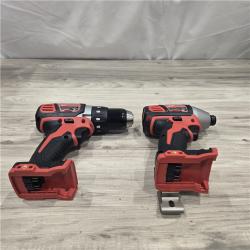 AS-IS Milwaukee 18V Cordless 2-Tool Drill/Driver and Impact Driver Kit