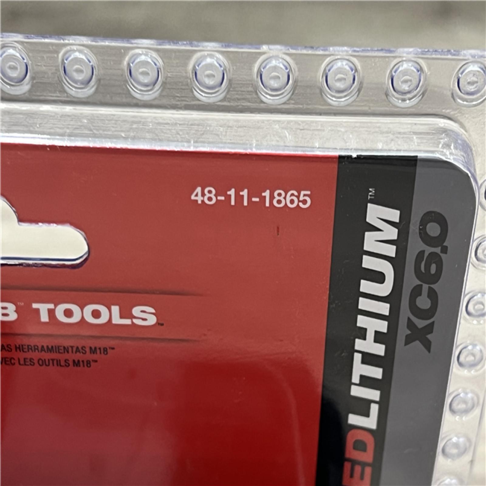 NEW Milwaukee Tool M18 Redlithium High Output Xc6.0 Battery Pack