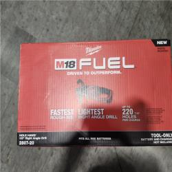 NEW! - Milwaukee M18 FUEL GEN II 18V Lithium-Ion Brushless Cordless 1/2 in. Hole Hawg Right Angle Drill (Tool-Only)