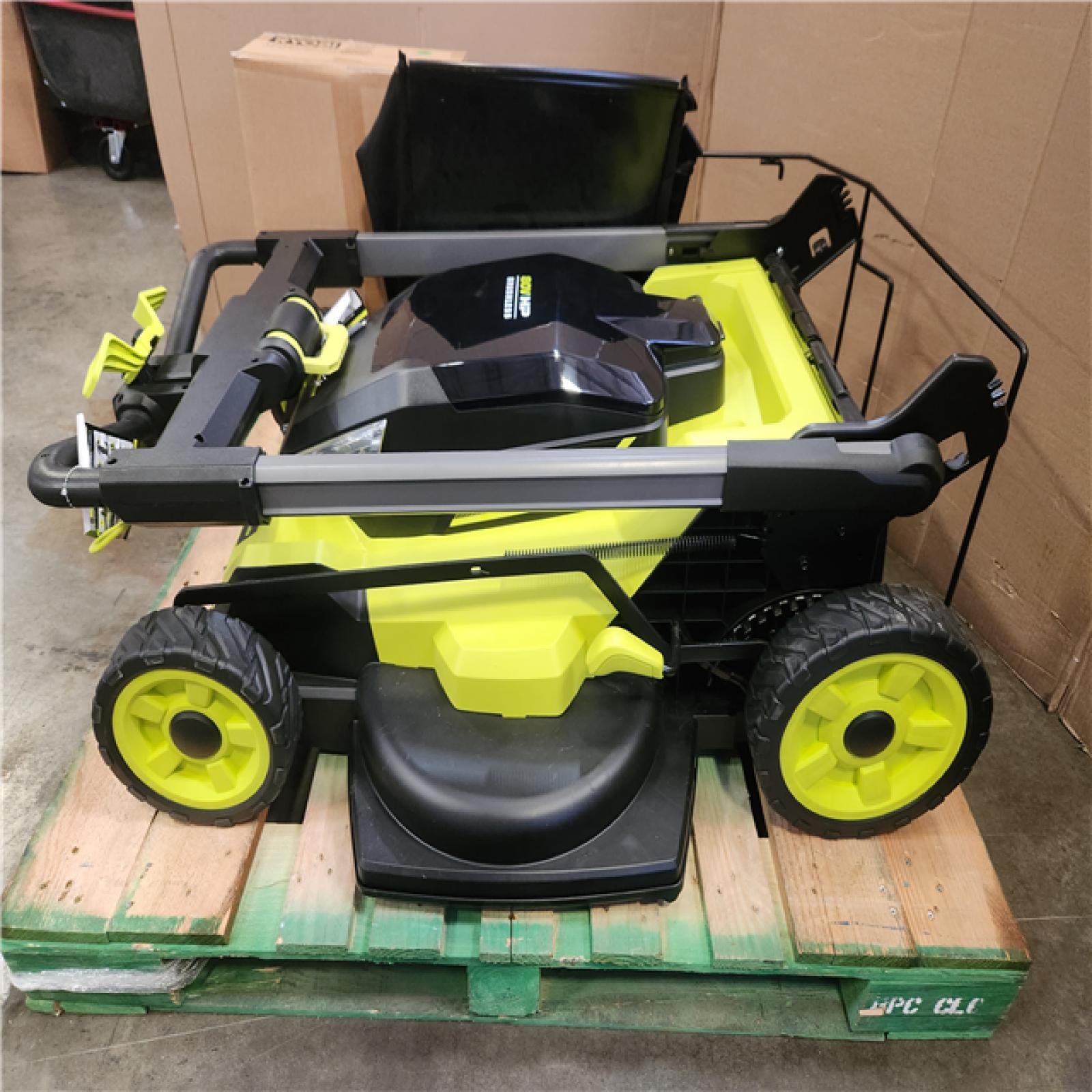 Phoenix NEW RYOBI 80V HP Brushless Battery Cordless Electric 30 in. Multi-Blade Lawn Mower with Battery and Charger