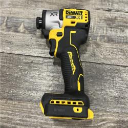 AS-IS DEWALT 20-Volt Maximum XR Lithium-Ion Cordless Brushless 1/4 in. 3-Speed Impact Driver Kit