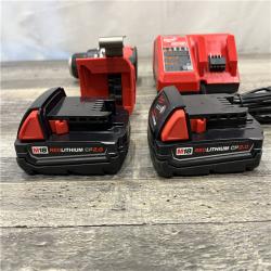 AS-IS Milwaukee 18V Lithium-Ion Brushless Cordless 1/2 in. Compact Hammer Drill/Driver Kit