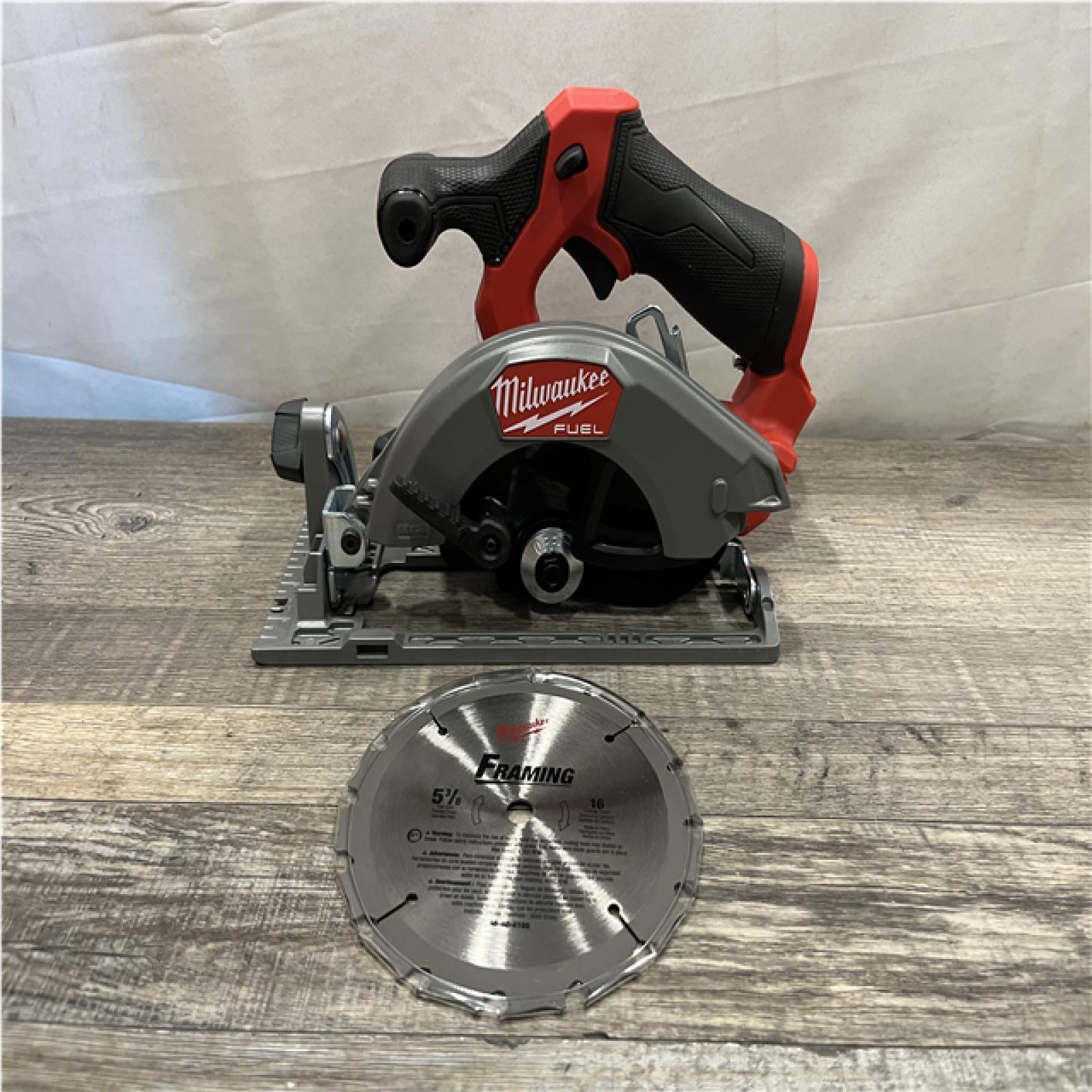AS-IS Milwaukee FUEL 12V Lithium-Ion Brushless 5-3/8 in. Cordless Circular Saw (Tool-Only)