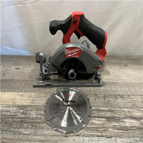 AS-IS Milwaukee FUEL 12V Lithium-Ion Brushless 5-3/8 in. Cordless Circular Saw (Tool-Only)