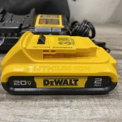 AS-IS DEWALT Atomic 20V Lithium-Ion Cordless Compact 1/2 in. Drill/Driver Kit