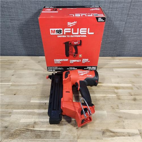 HOUSTON LOCATION - AS-IS (APPEARS LIKE NEW) Milwaukee M18 Fuel 18V Brushless 18-Gauge Brad Nailer 2746-20 (Bare Tool)