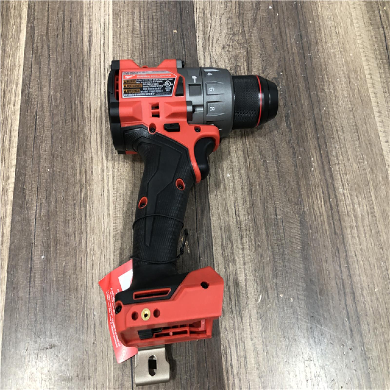 AS-IS Milwaukee FUEL 18V Lithium-Ion Brushless Cordless 1/2 in. Hammer Drill/Driver (Tool-Only)