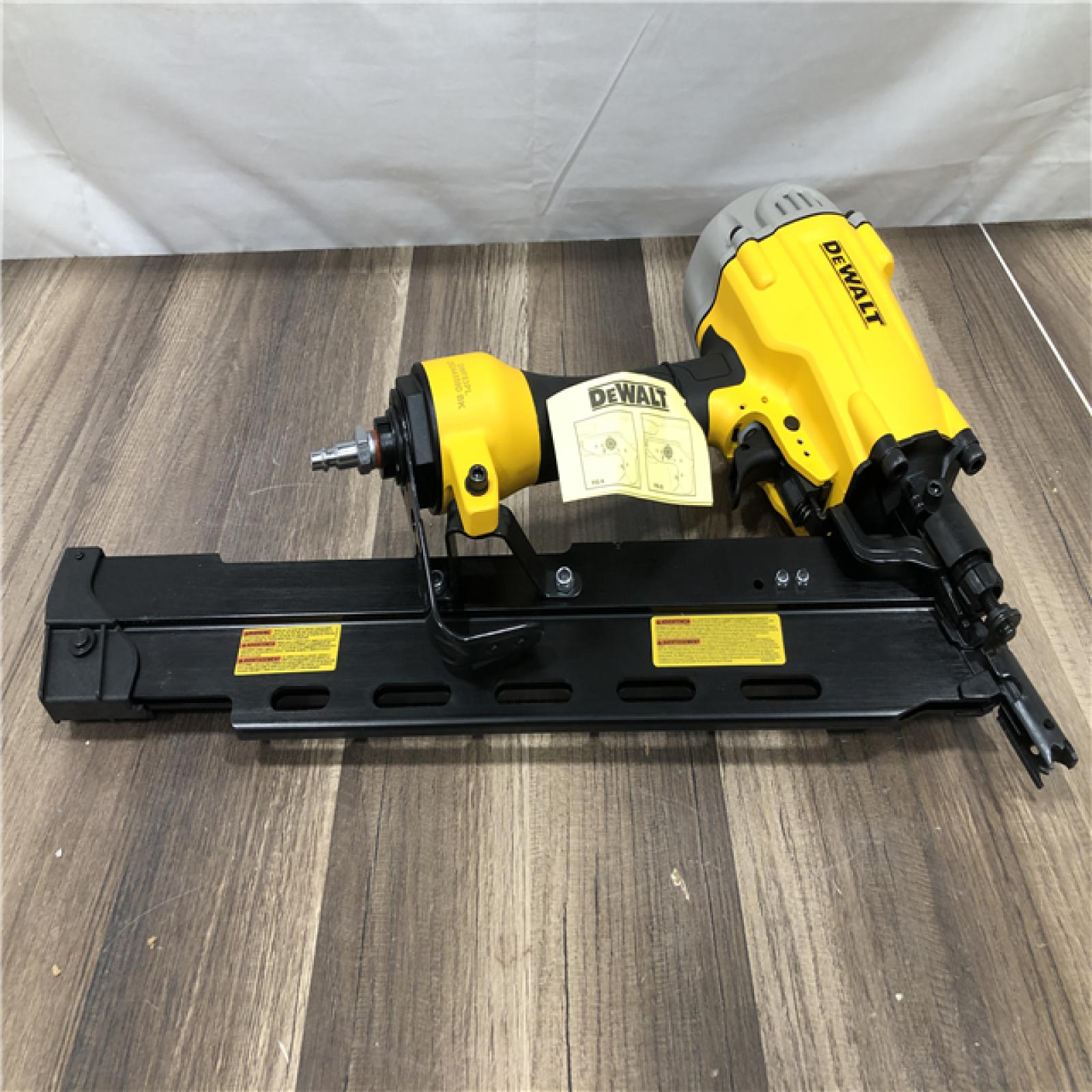 AS-IS DEWALT Pneumatic 21-Degree Collated Corded Framing Nailer