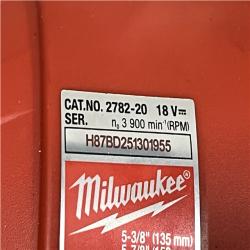 AS-IS Milwaukee  FUEL 18V Lithium-Ion Brushless Cordless Metal Cutting 5-3/8 in. Circular Saw (Tool-Only)