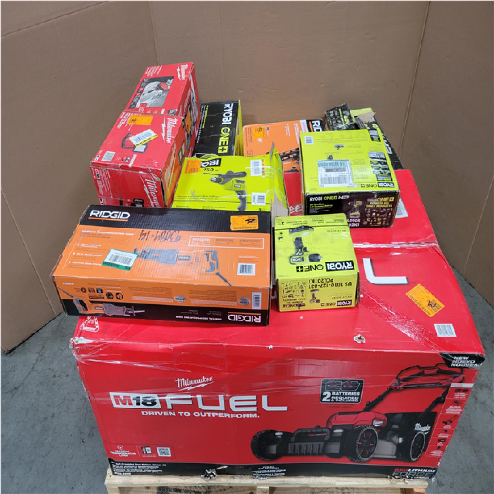 CALIFORNIA AS-IS TOOL PALLET