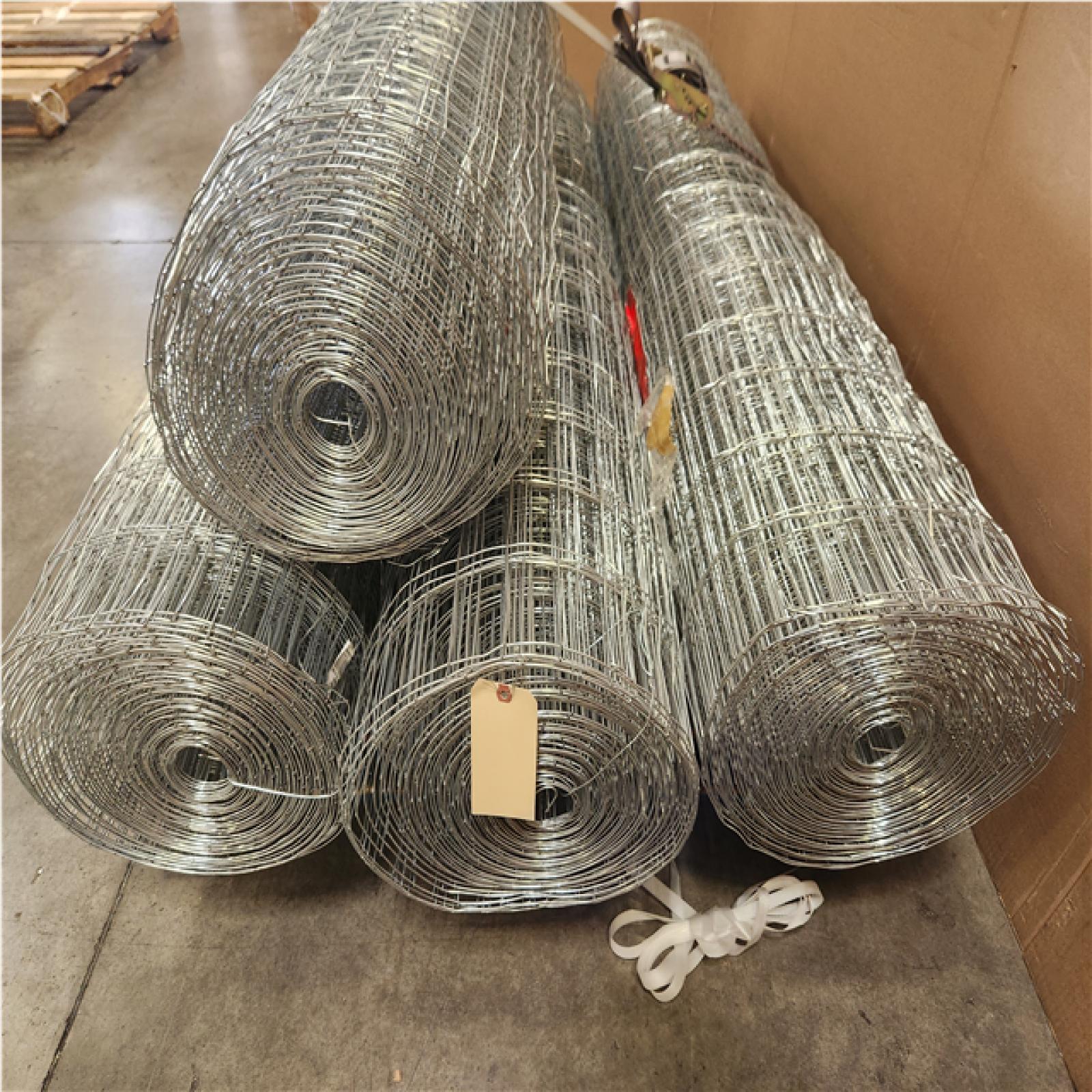 Phoenix NEW Everbilt 5 ft. x 100 ft. 14-Gauge Galvanized Steel Welded Wire Pallet of 4 RV: $660