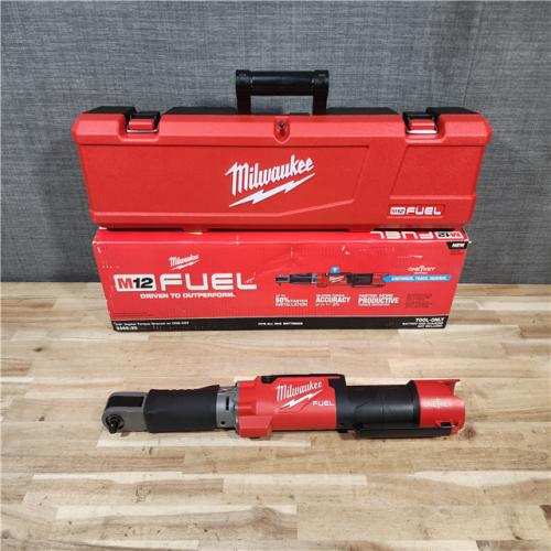 HOUSTON LOCATION - AS-IS (APPEARS LIKE NEW) Milwaukee  M12 FUEL ONE-KEY 12-Volt Lithium-Ion Brushless Cordless 3/8 in. Digital Torque Wrench