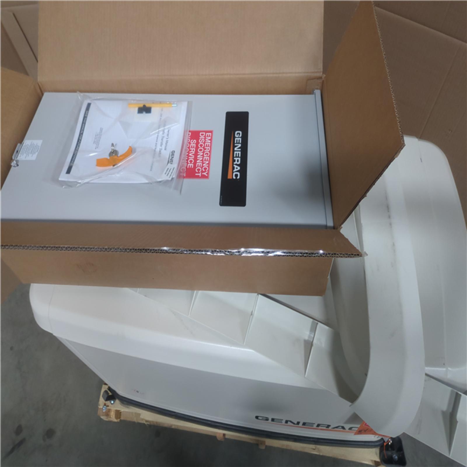 California AS-IS Generac Guardian 26kW Generator includes Automatic Transfer Switch