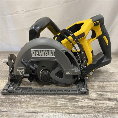 AS-IS DEWALT FLEXVOLT 60V MAX Cordless Brushless 7-1/4 in. Wormdrive Style Circular Saw (Tool Only)