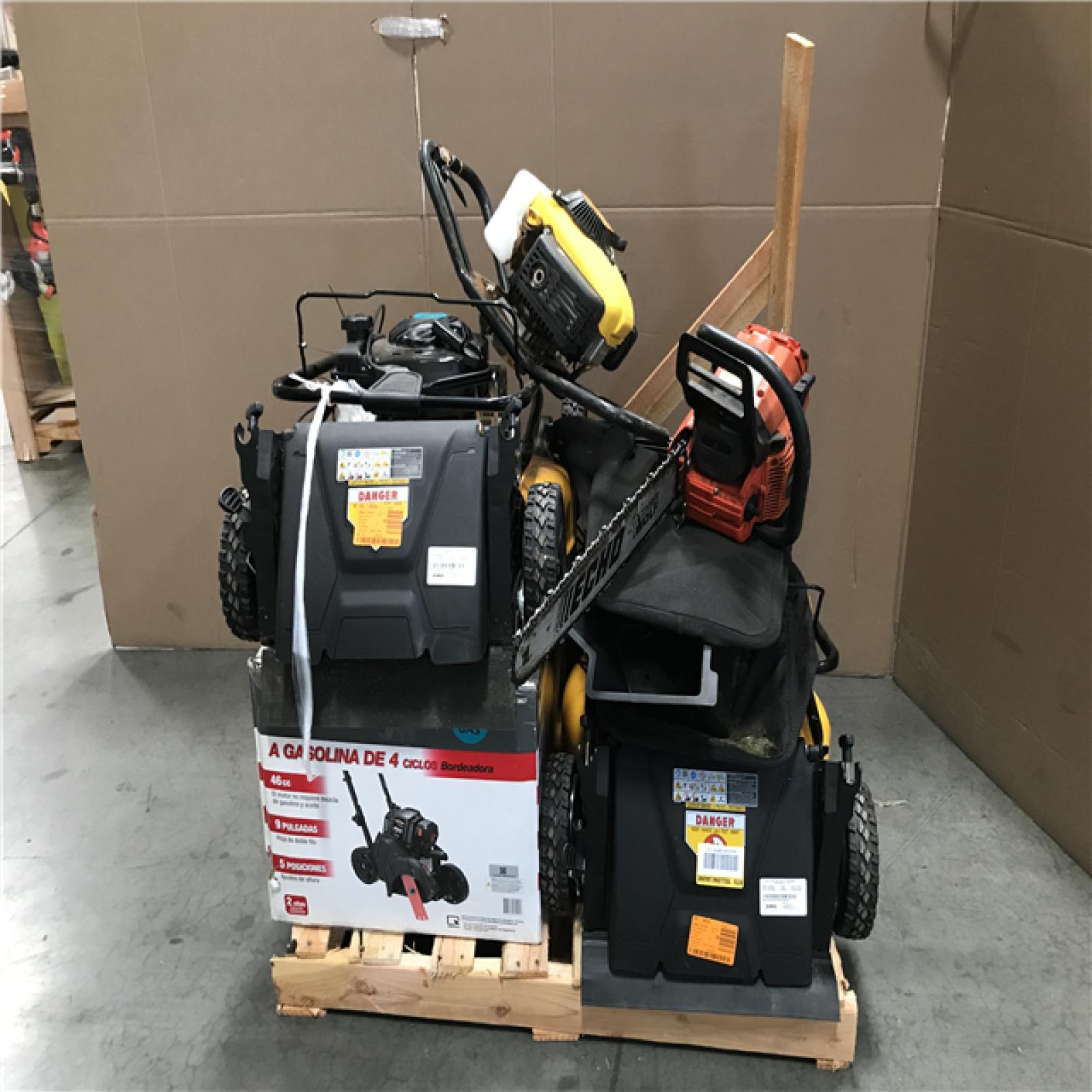 CALIFORNIA AS-IS OUTDOOR POWER EQUIPMENT
