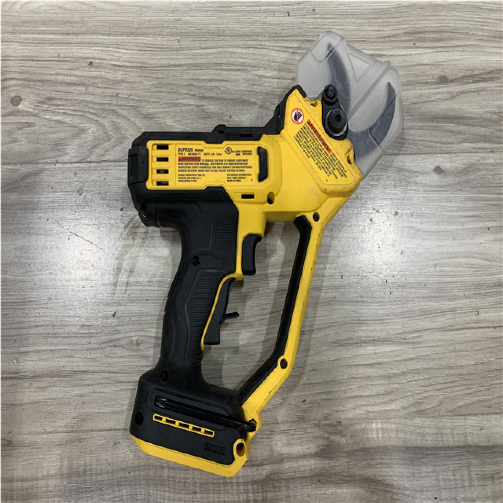 AS-IS DEWALT 20-Volt MAX 1 -1/2 in. Capacity Cordless Battery Powered Pruner (Tool Only)