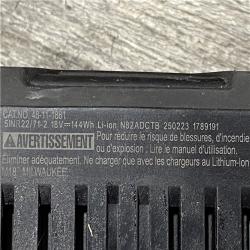AS-IS Milwaukee FUEL 120 MPH 500 CFM 18V Brushless Cordless Battery Powered Leaf Blower Kit