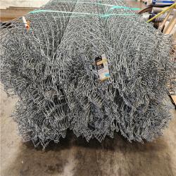 Phoenix AS-IS Everbilt 6 ft. x 50 ft. 11.5- Gauge Galvanized Steel Chain Link Fence Fabric (6 Rolls)