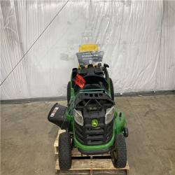Houston Location AS IS - John Deere S100 Riding Mower