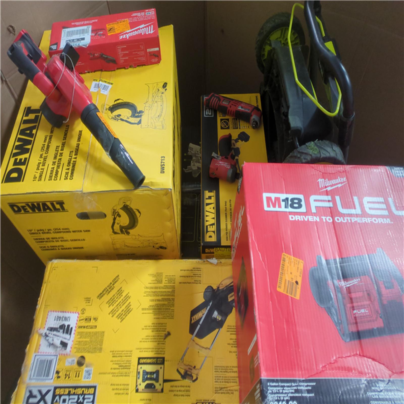 CALIFORNIA AS-IS TOOL PALLET